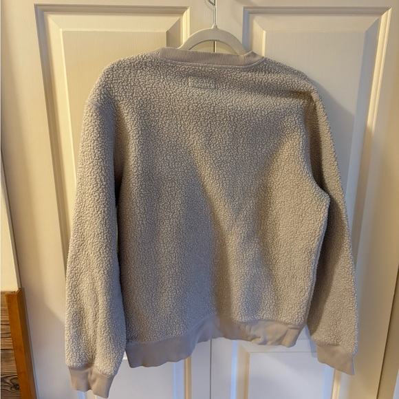 Men’s everlane renew fleece oversized crew - Picture 3 of 3